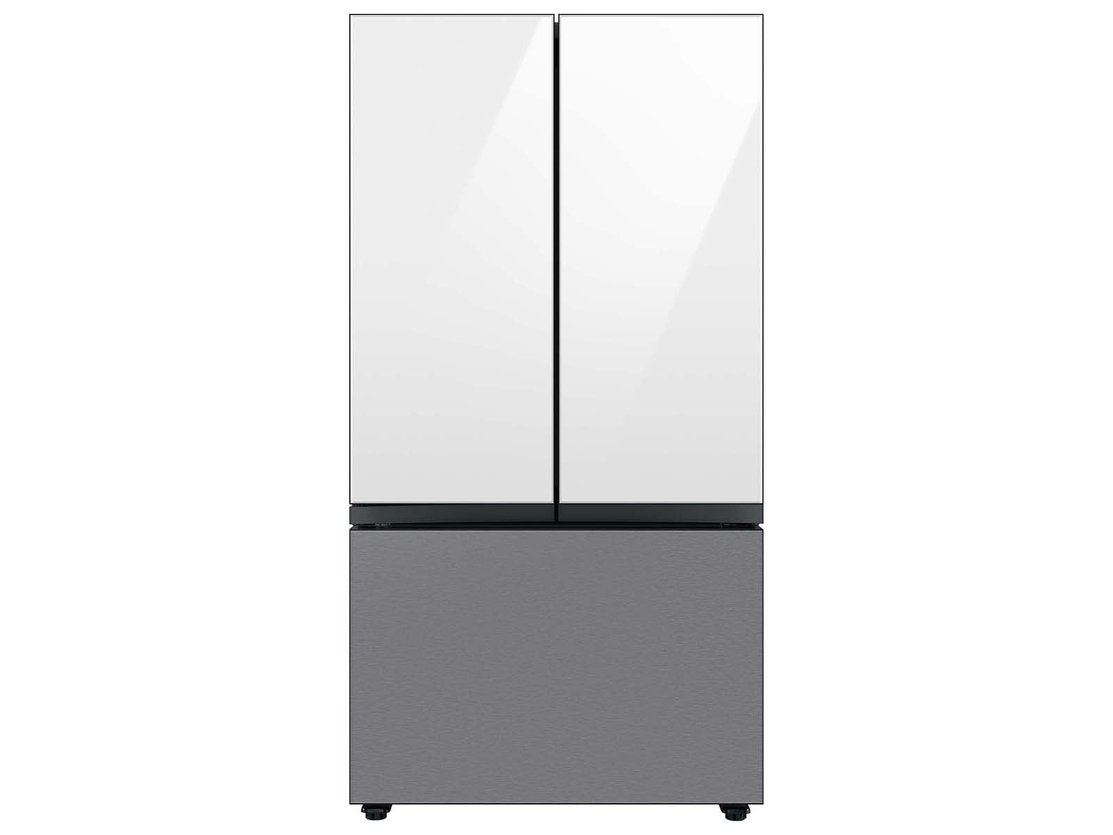 Bespoke 3-Door French Door Refrigerator Panel Light Gray