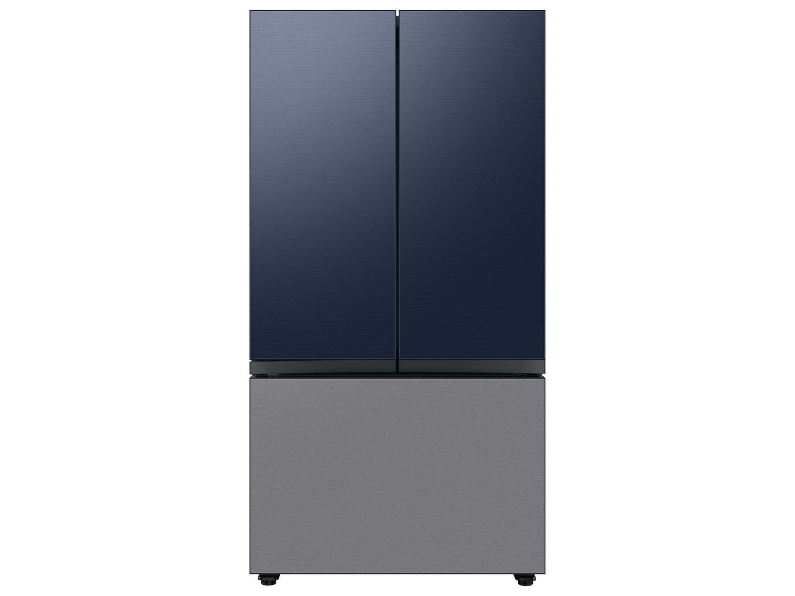 Bespoke 3-Door French Door Refrigerator Panel Light Gray