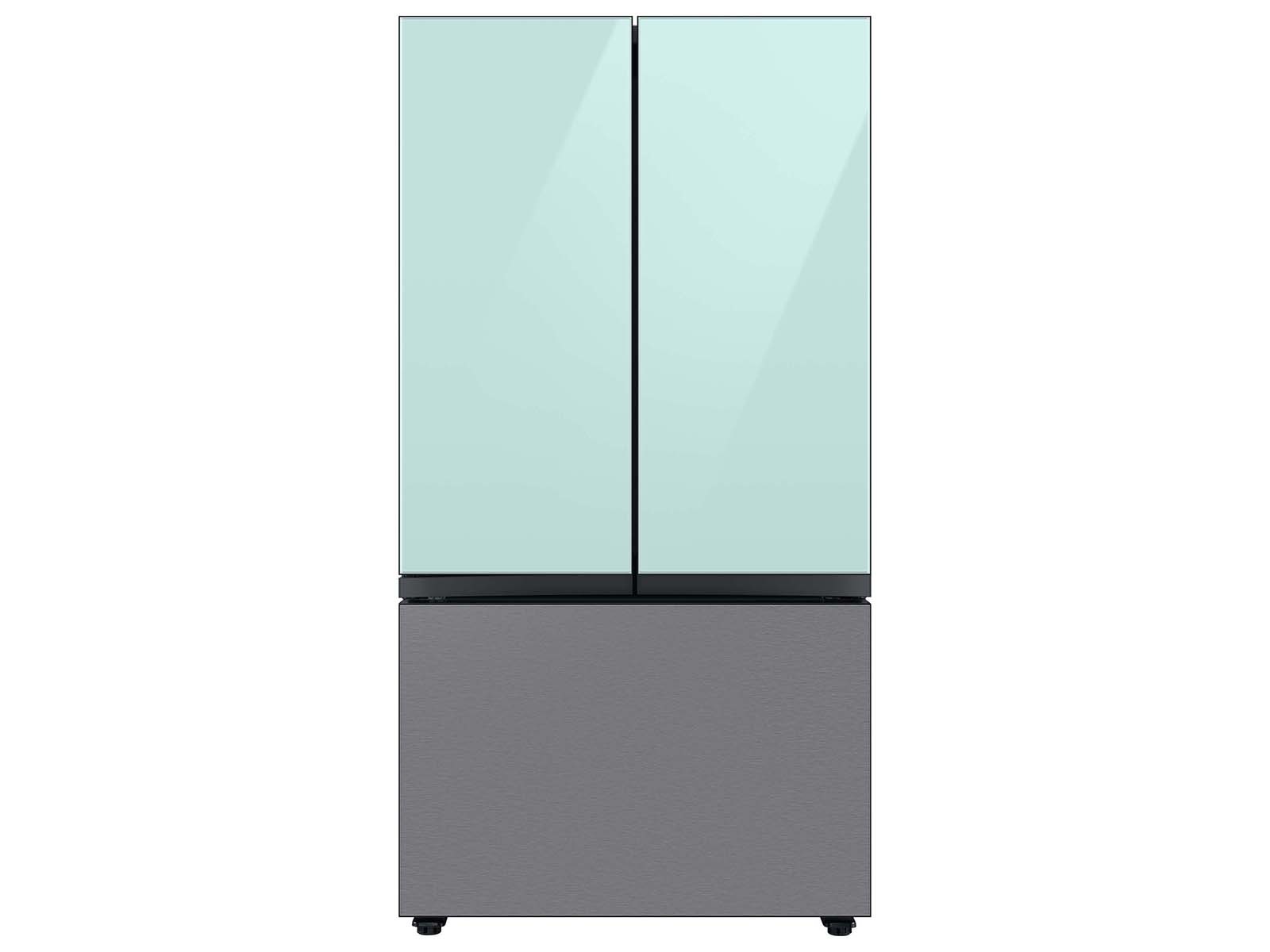 Bespoke 3-Door French Door Refrigerator Panel Light Gray