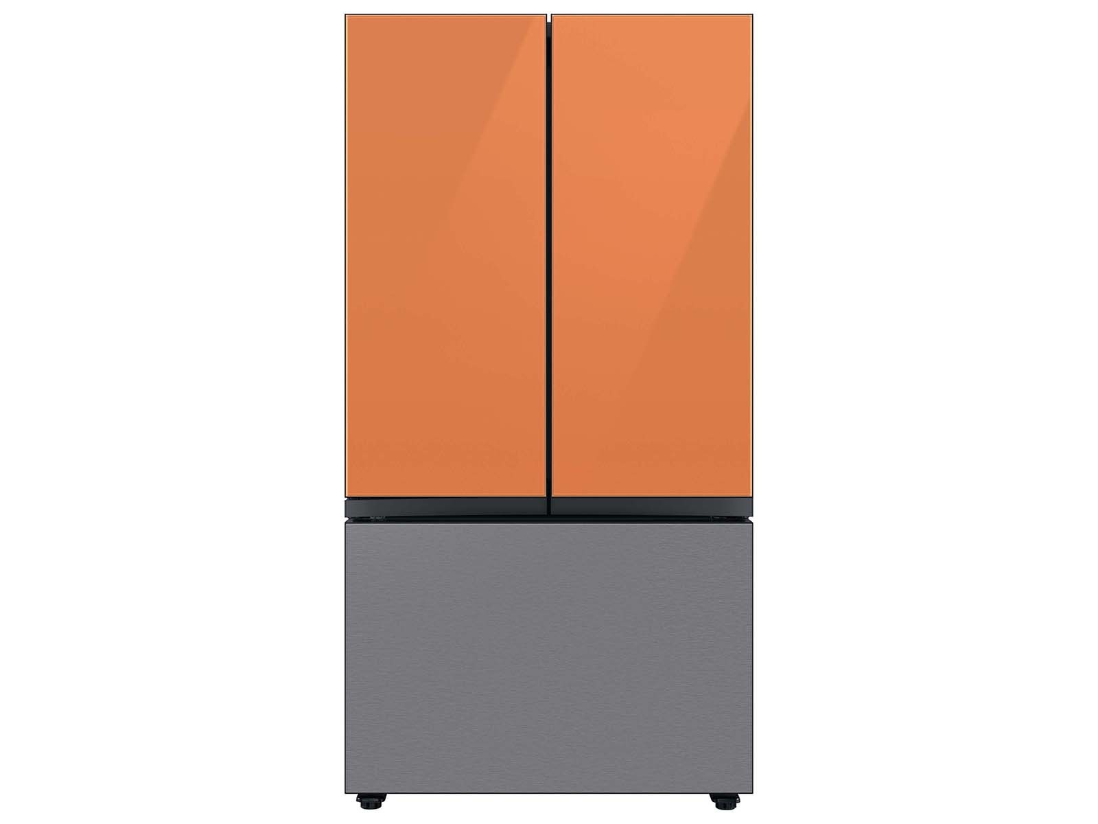 Bespoke 3-Door French Door Refrigerator Panel Light Gray