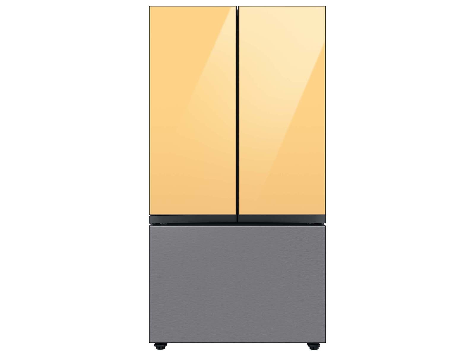 Bespoke 3-Door French Door Refrigerator Panel Light Gray