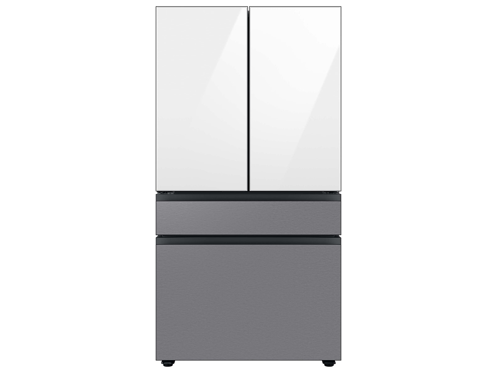 Bespoke 4-Door French Door Refrigerator Panel in Stainless Steel - Middle Panel Stainless Steel