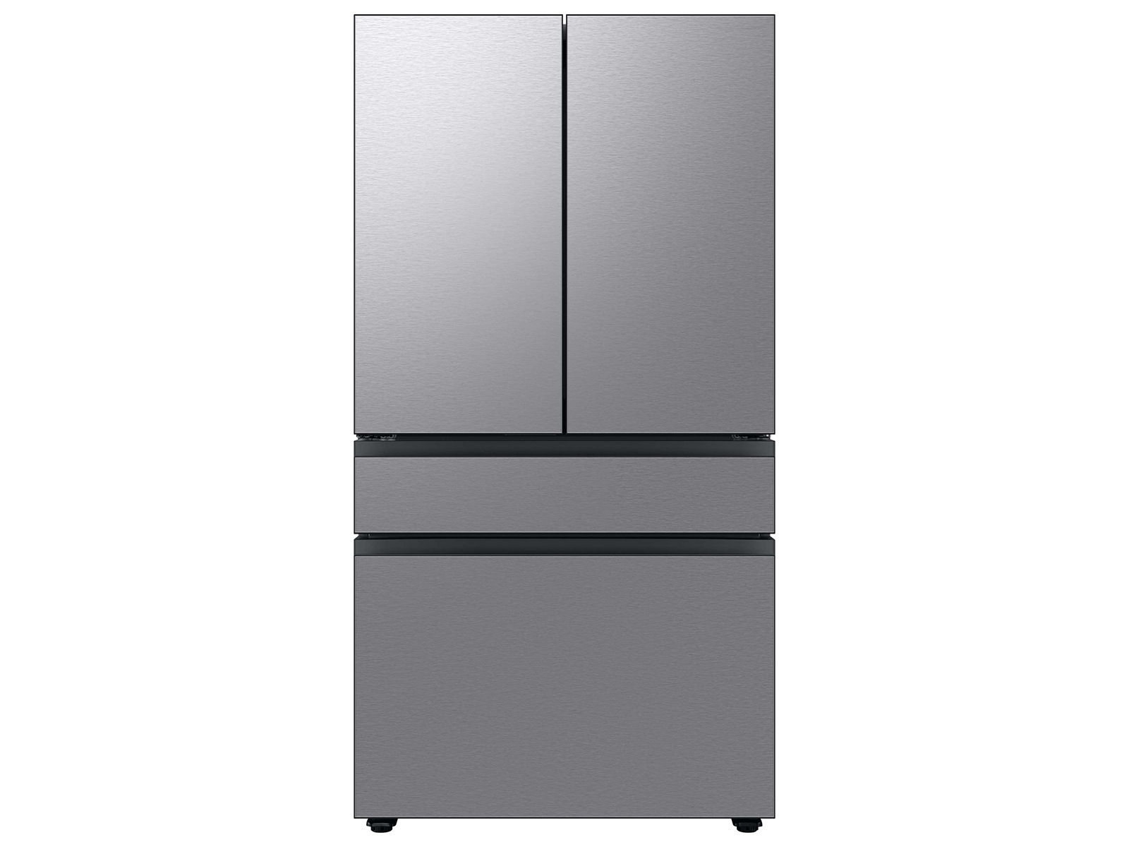 Bespoke 4-Door French Door Refrigerator Panel in Stainless Steel - Middle Panel Stainless Steel