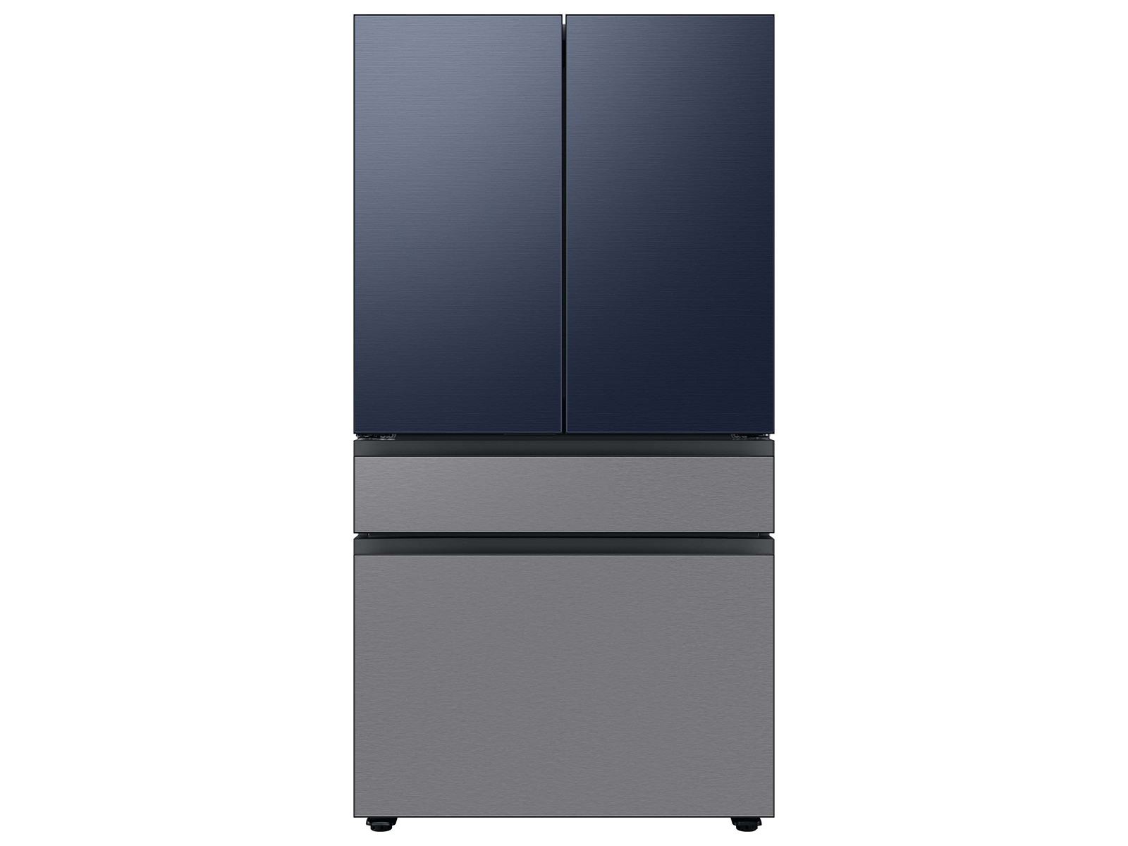 Bespoke 4-Door French Door Refrigerator Panel in Stainless Steel - Middle Panel Stainless Steel