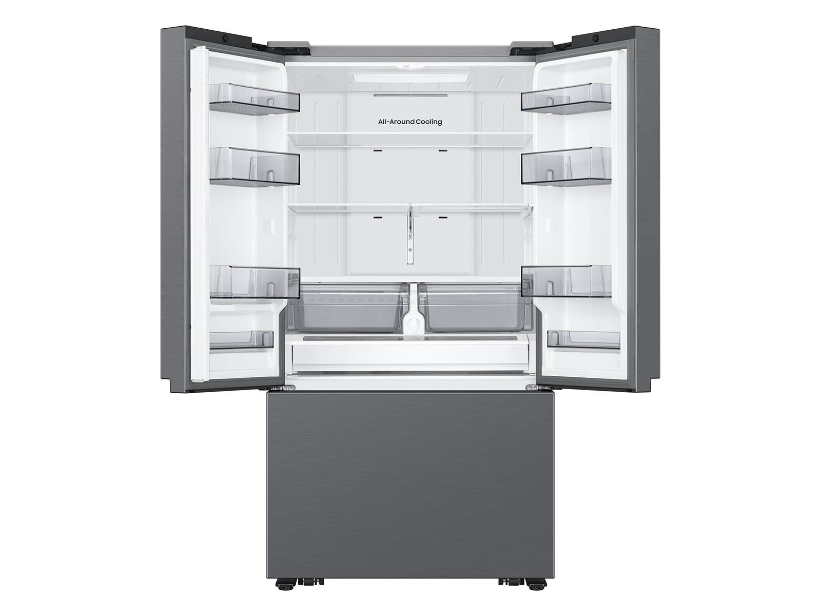 RF6500CC 3Door French Door Refrigerators with Large Capacity with SpaceMax™ Technology Front-Open Silver 