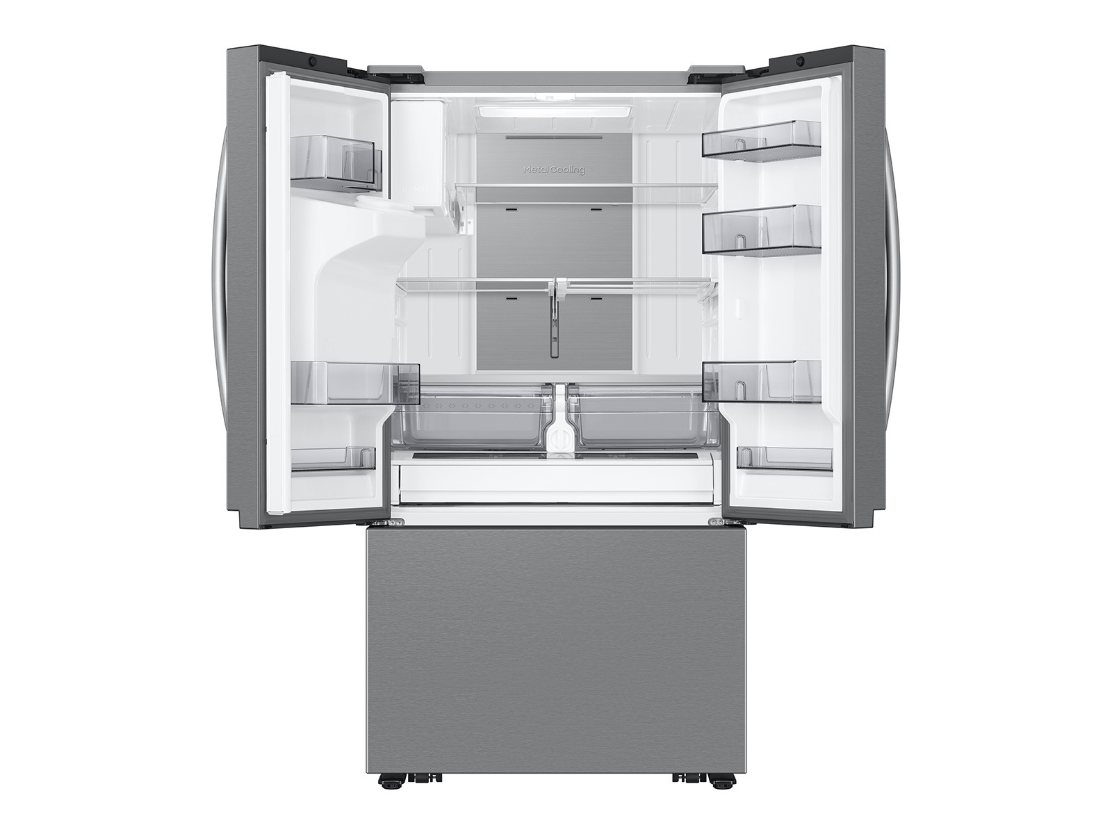 RF6500C 3Door French Door Refrigerators with Large Capacity with SpaceMax™ Technology Silver