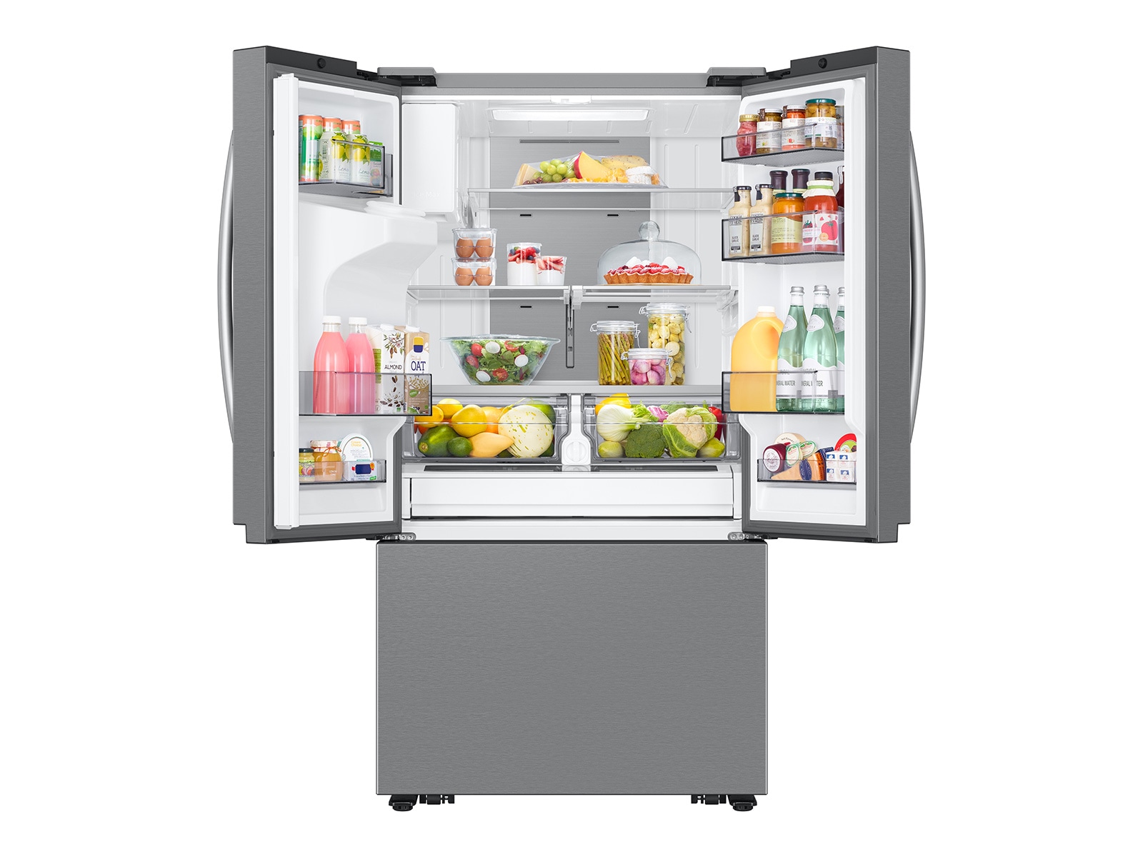 RF6500C 3Door French Door Refrigerators with Large Capacity with SpaceMax™ Technology Silver