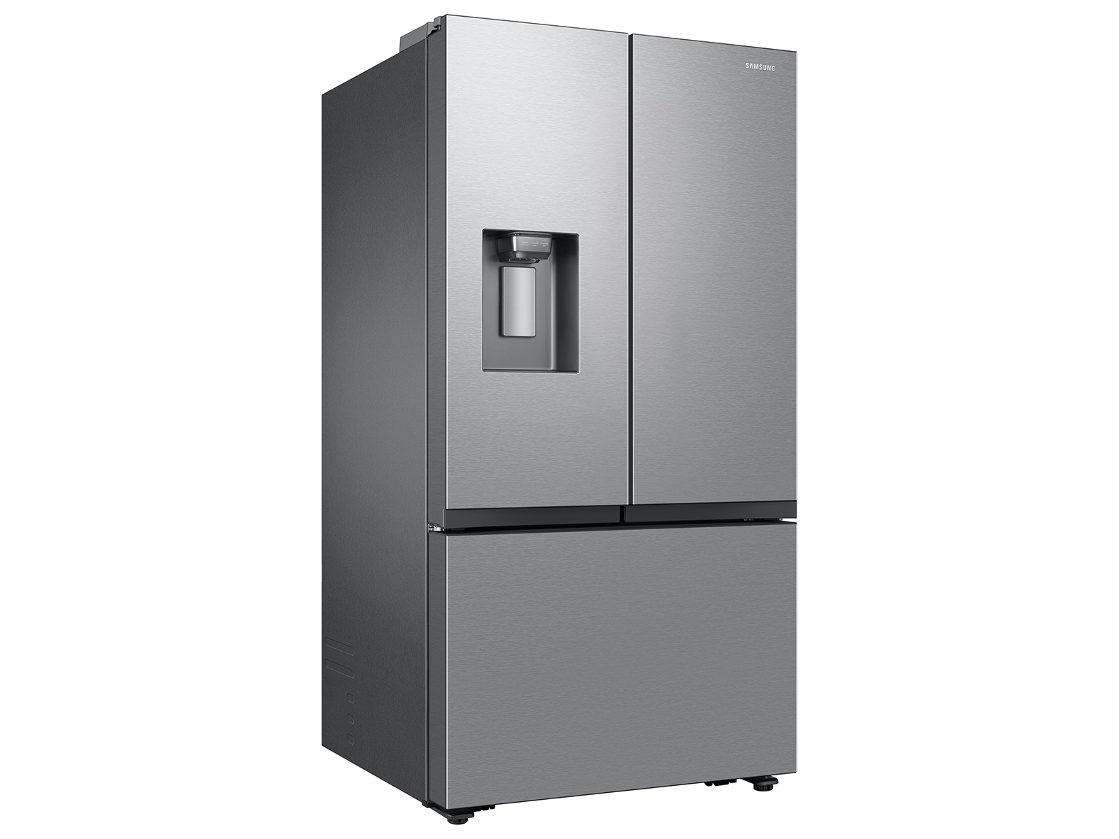 31 cu. ft. Mega Capacity 3-Door French Door Refrigerator with External Water and Ice Dispenser in Stainless Steel Stainless Steel