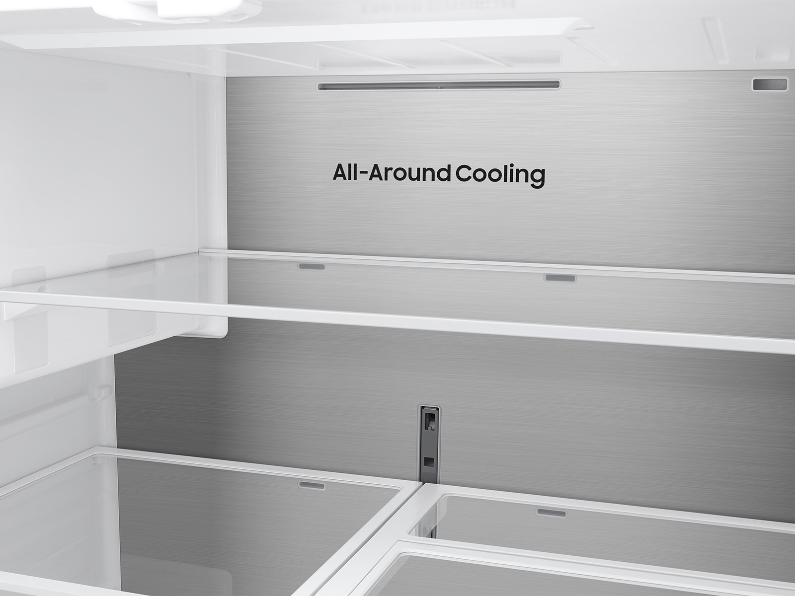 French Door Zero clearance fit with SpaceMax 28.5 cu.ft Black