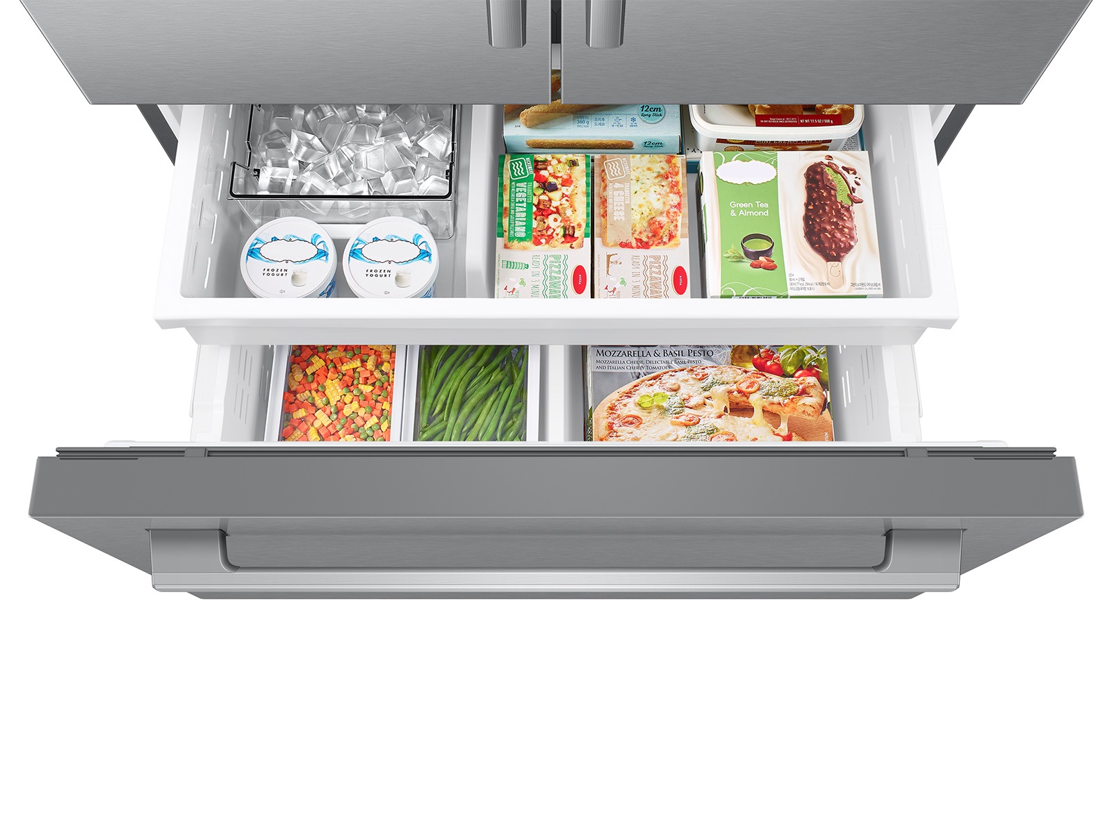 French Door Internal dispenser Zero clearance fit with SpaceMax 28.5 cu.ft Silver