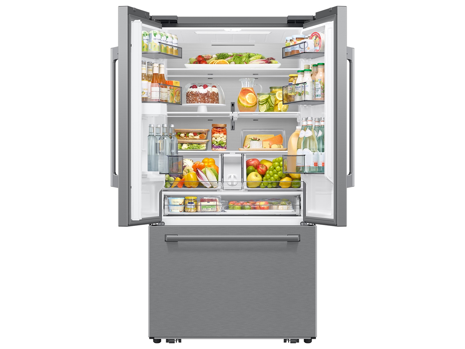 French Door Internal dispenser Zero clearance fit with SpaceMax 28.5 cu.ft Silver