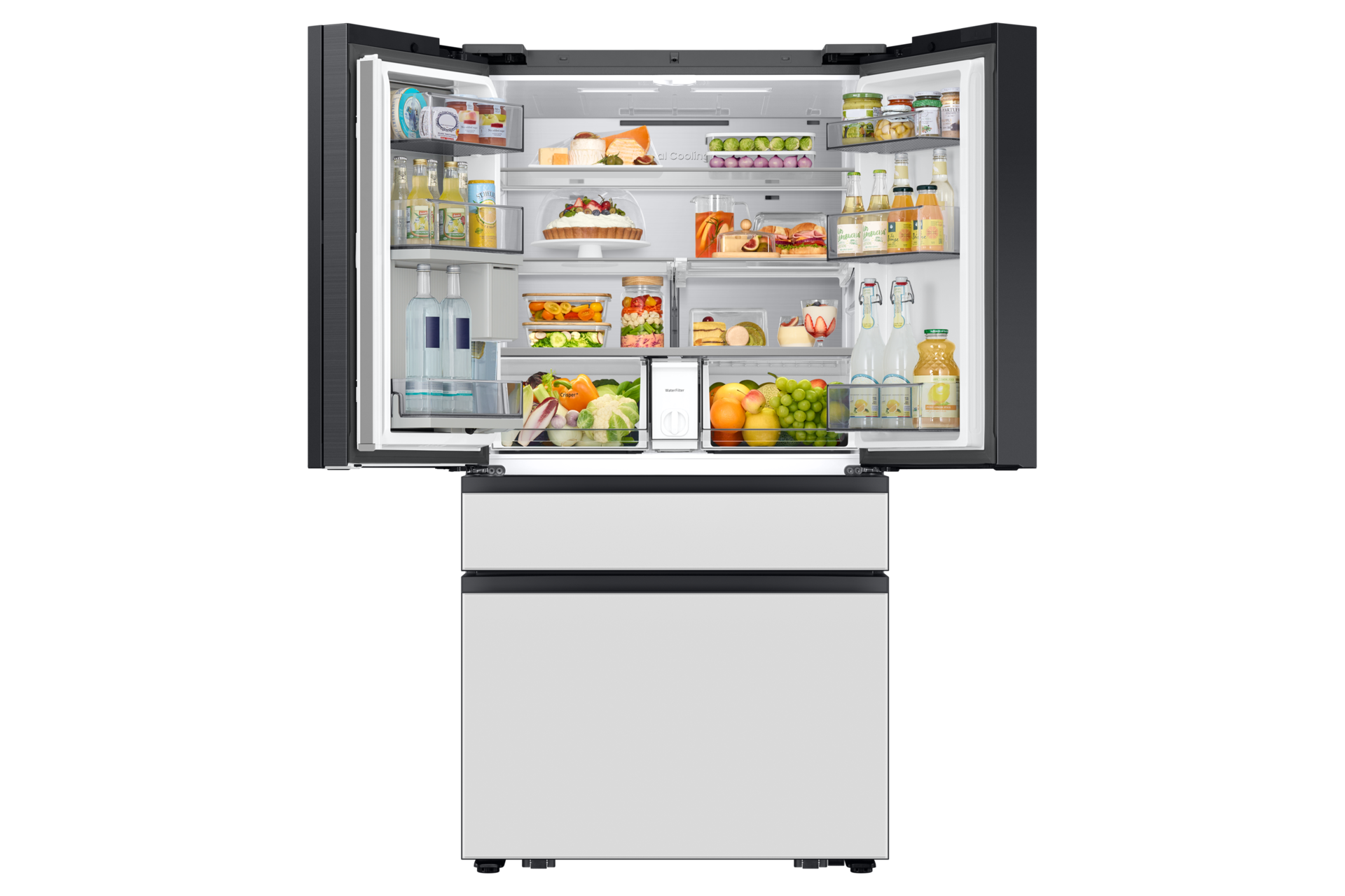 Bespoke AI 4-Door French Door AI Family Hub™ | AI Vision Inside™ & AOD 23 cu.ft.