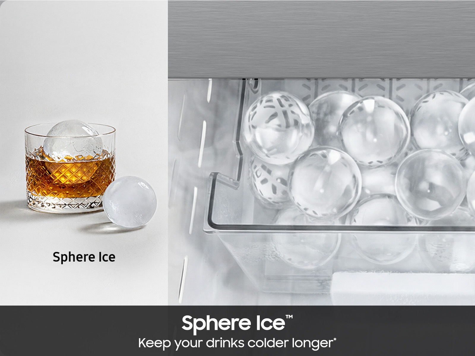 Side By Side 4Types of ice 27.4 cu.ft Silver