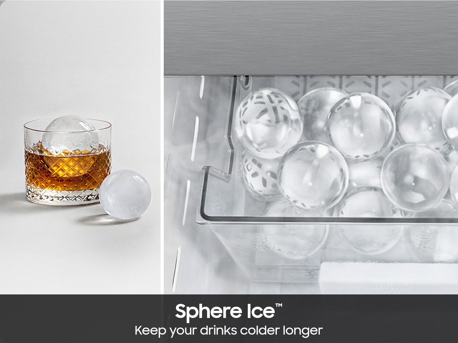 Side By Side 4Types of ice 27.4 cu.ft Silver