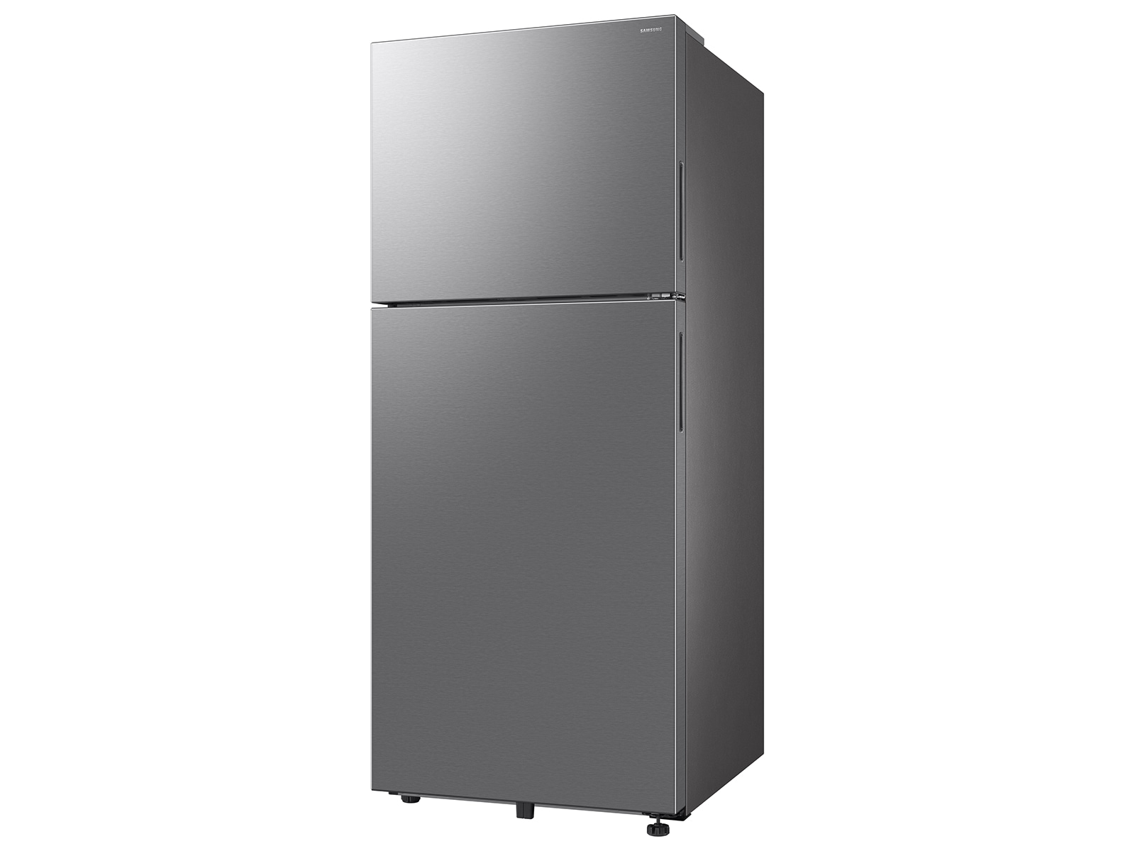 RT6300F Top Mount Freezer refrigerator with AI Energy Mode Front Silver 