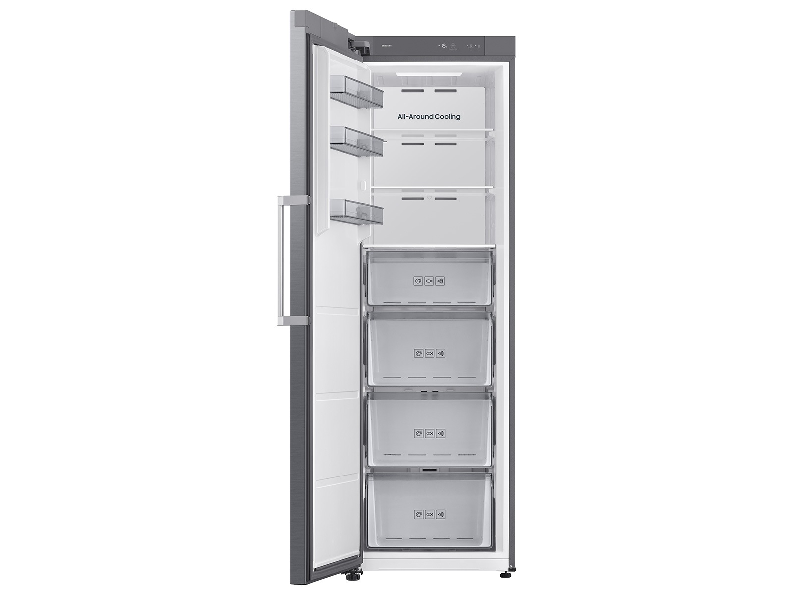 11.4 cu. ft. Convertible Upright Freezer in Stainless Look