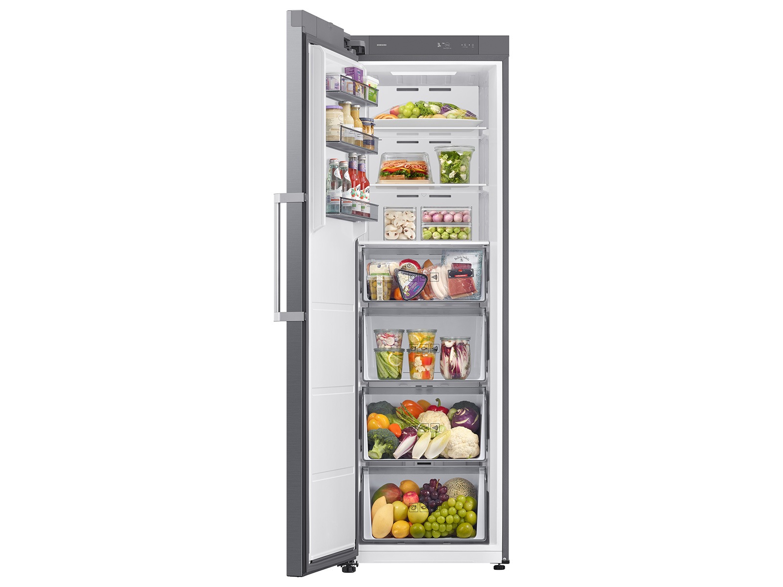 RI80H24 Refrigerator One Door RZ40H32PET Precise Cooling 387L Detail1 Silver 