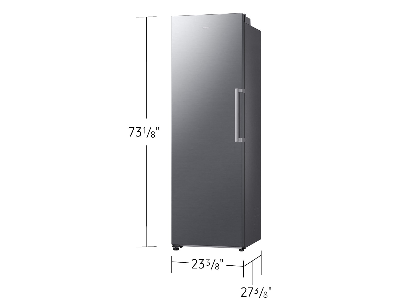 11.4 cu. ft. Convertible Upright Freezer in Stainless Look