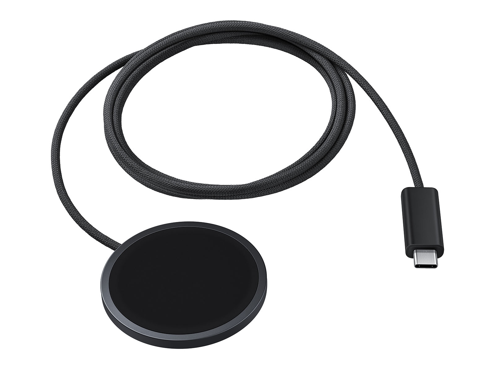 Magnet Wireless Charger with 45W Travel Adapter Dynamic Dark Gray 