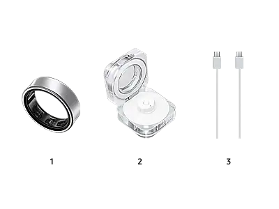 Buy Galaxy Ring Size 13 Titanium Silver| Samsung US