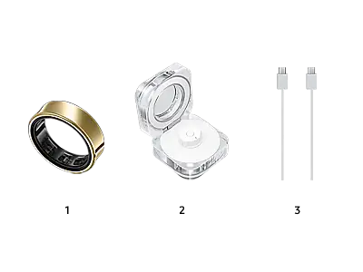 Galaxy Ring, Size 6, Titanium Gold | Samsung US