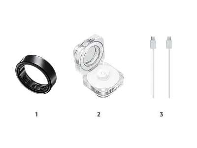 Buy Galaxy Ring Size 8 Titanium Black | Samsung US