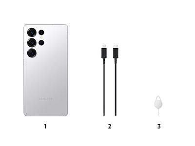 Samsung Galaxy S25 Ultra 512GB ホワイト 超美品 Samsung Galaxy S25 Ultra 5G Smartphone Cell Phone, 512GB, Titanium