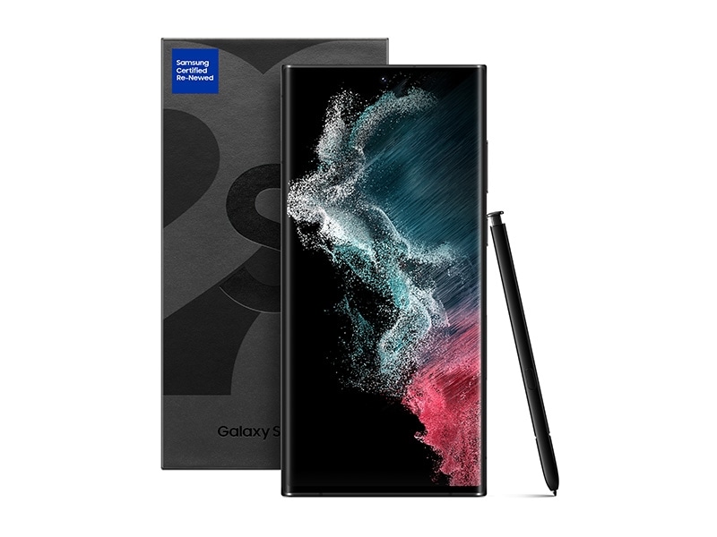 SM5S908UZKAXAA | Galaxy S22 Ultra, 128GB, Certified Re-Newed