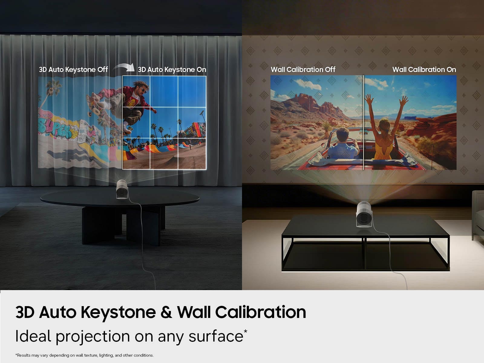 An illustrative example of Point and Play functionality on the Freestyle+
