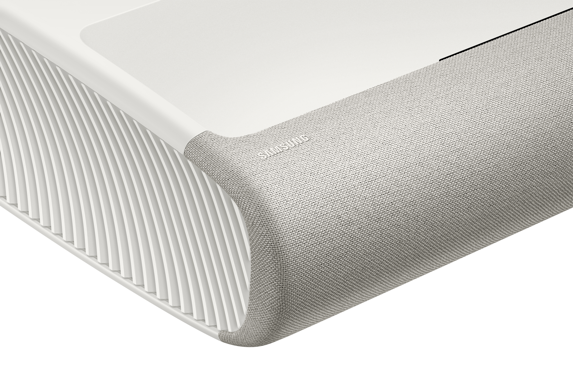 The Premiere LPU7D 4K Tizen OS Ultra-short throw Projector (2024) Detail White 