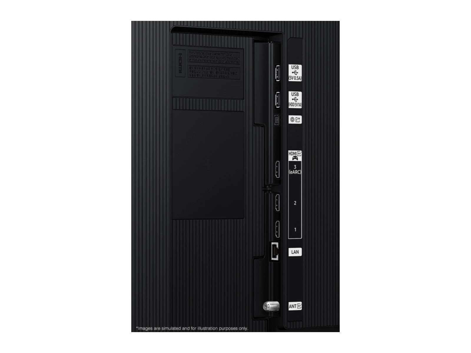 98" Class Crystal UHD DU9000 Black
