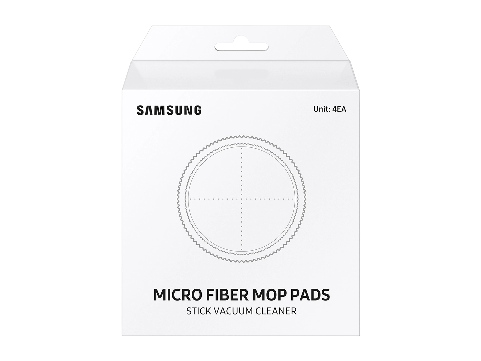 Samsung Jet™ Stick Spinning Sweeper Microfiber Pads (4 Pack) Silver