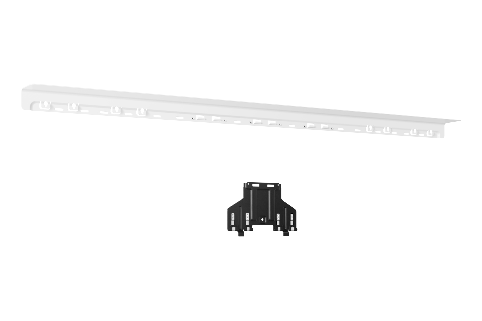 MyShelf - Top Shelf (55") L-Perspective White 