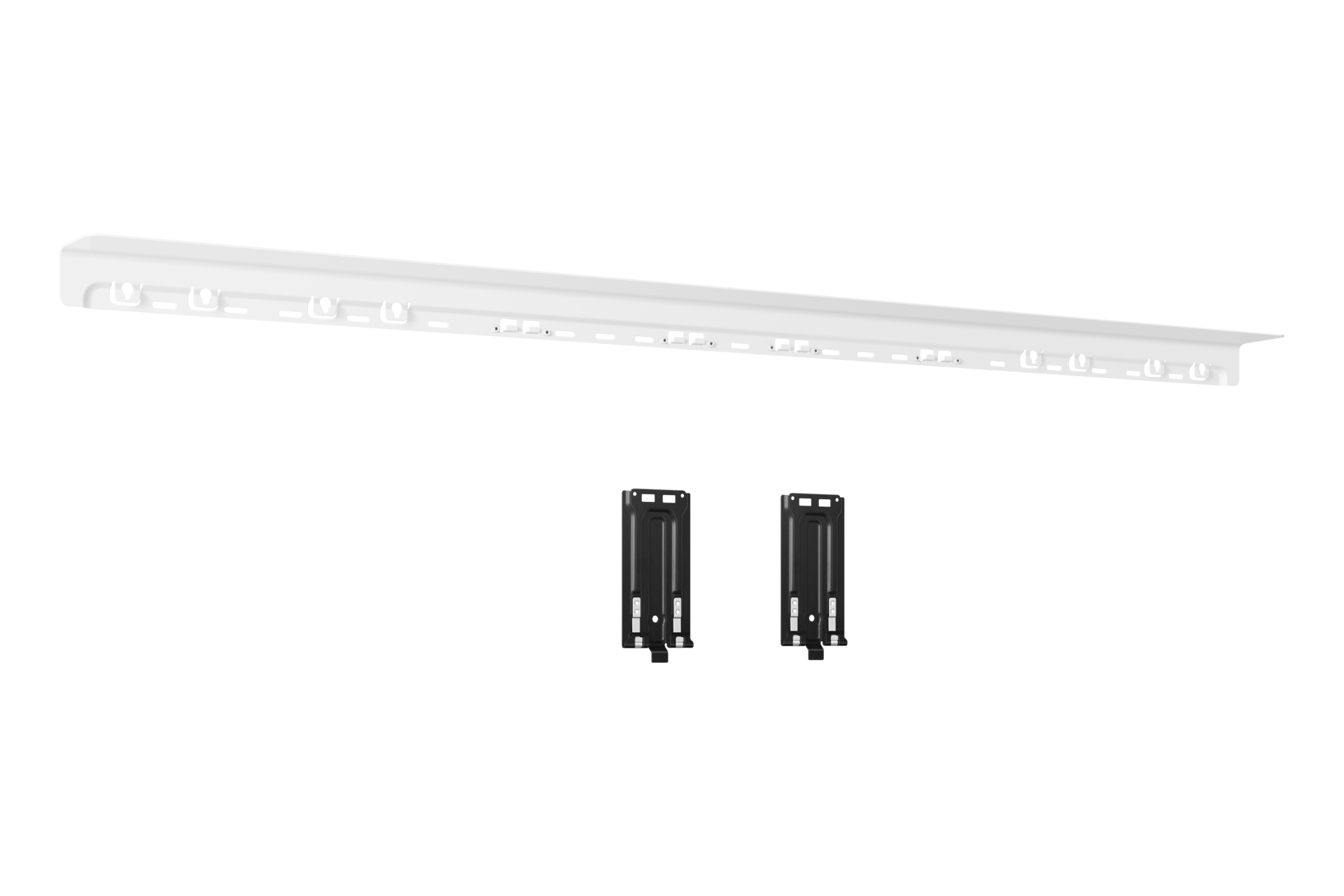 MyShelf - Top Shelf (65") L-Perspective White 