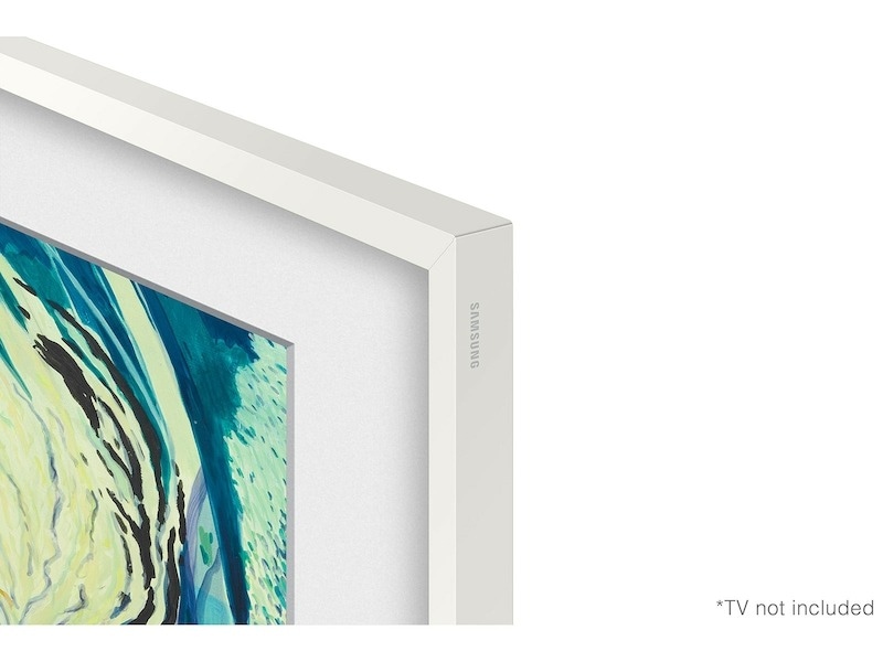 43" The Frame Customizable Bezel - Modern White White