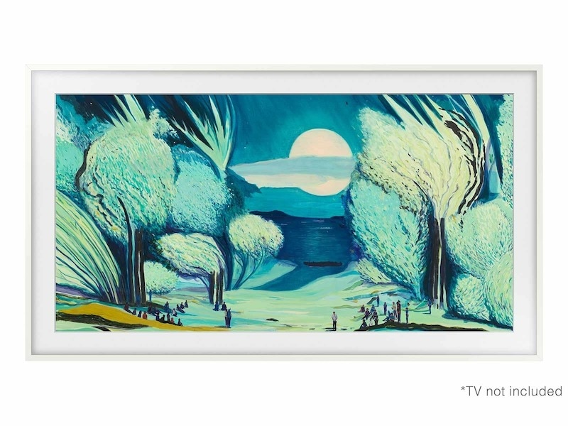 65" The Frame Customizable Bezel - Modern White