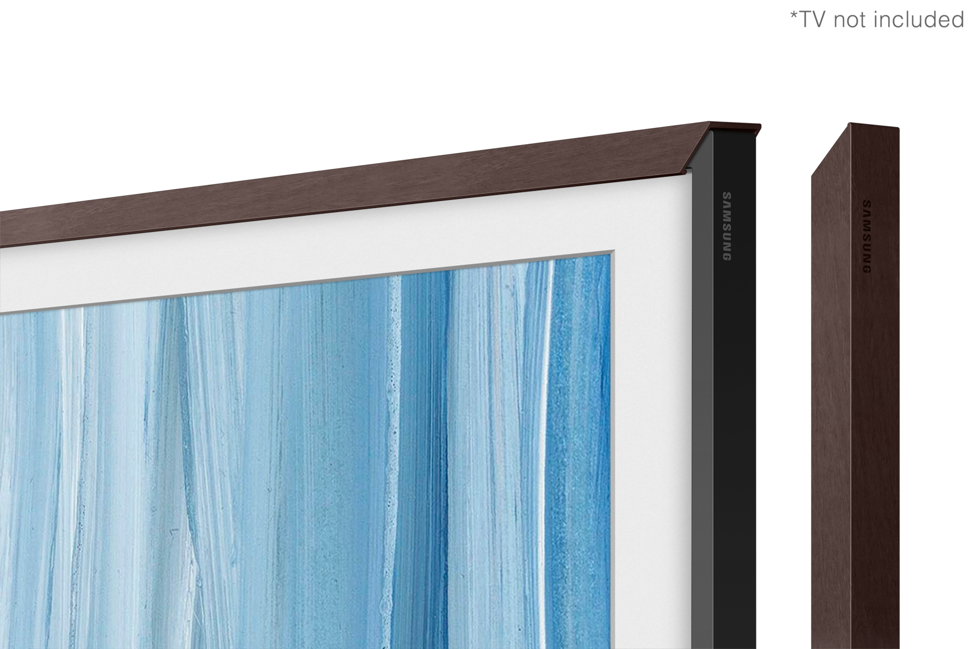 43 Inch The Frame Customizable Bezel -Modern Brown Dynamic3 Amber Brown 