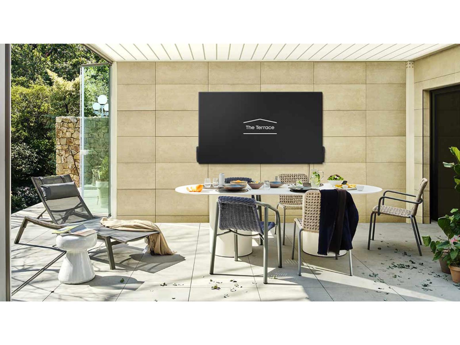 65" Class The Terrace Outdoor Dust Cover Dark Gray