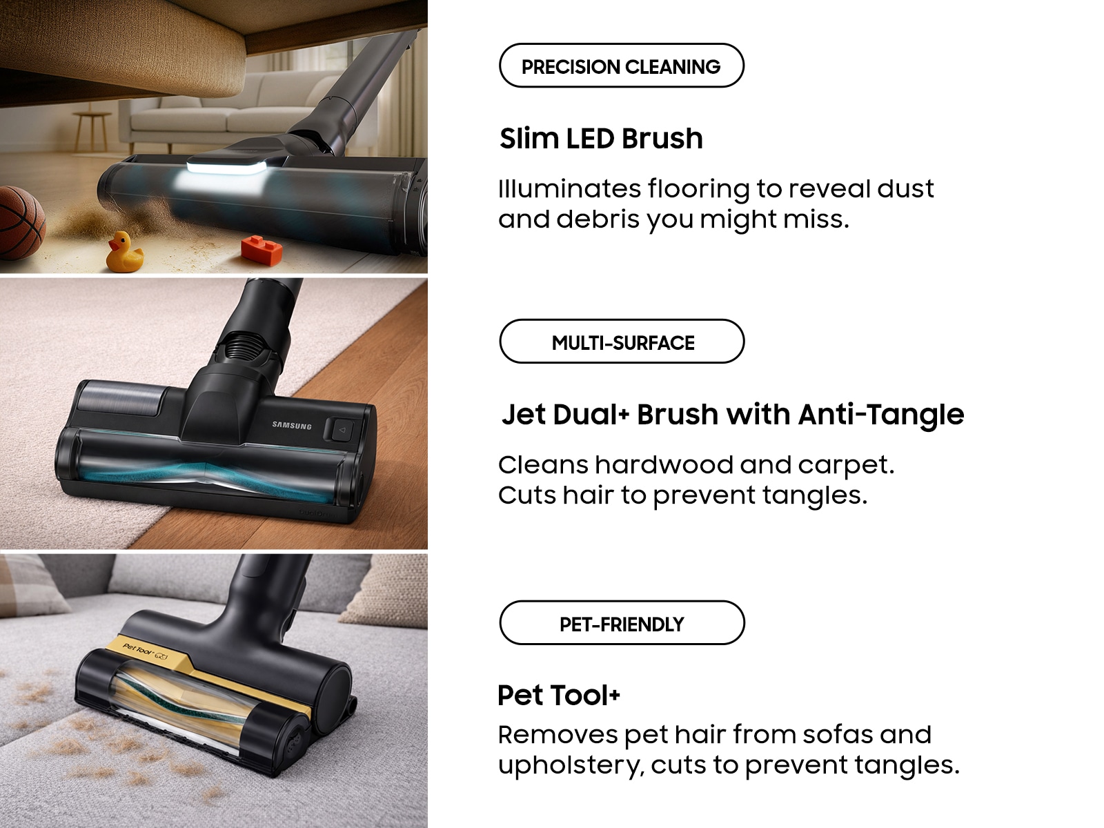 Feature Infographic Brushheads Included | Samsung US