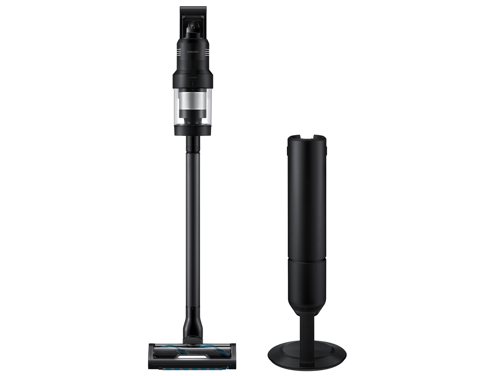 Bespoke AI Jet™ Ultra Cordless Stick Vacuum with All-in-One Clean Station® and 400AW Suction Power in Satin Black