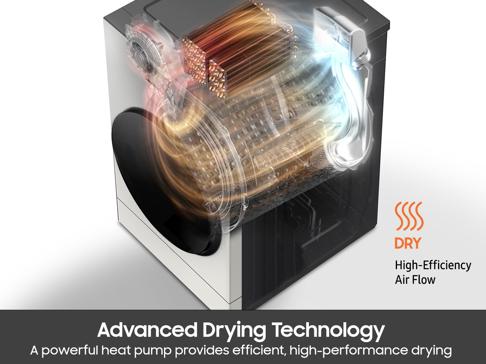 Bespoke AI All-in-One Ventless Combo AI Home 7" LCD Display AI OptiWash™ and Dry ㅤ5.3 cu. ft. Ivory