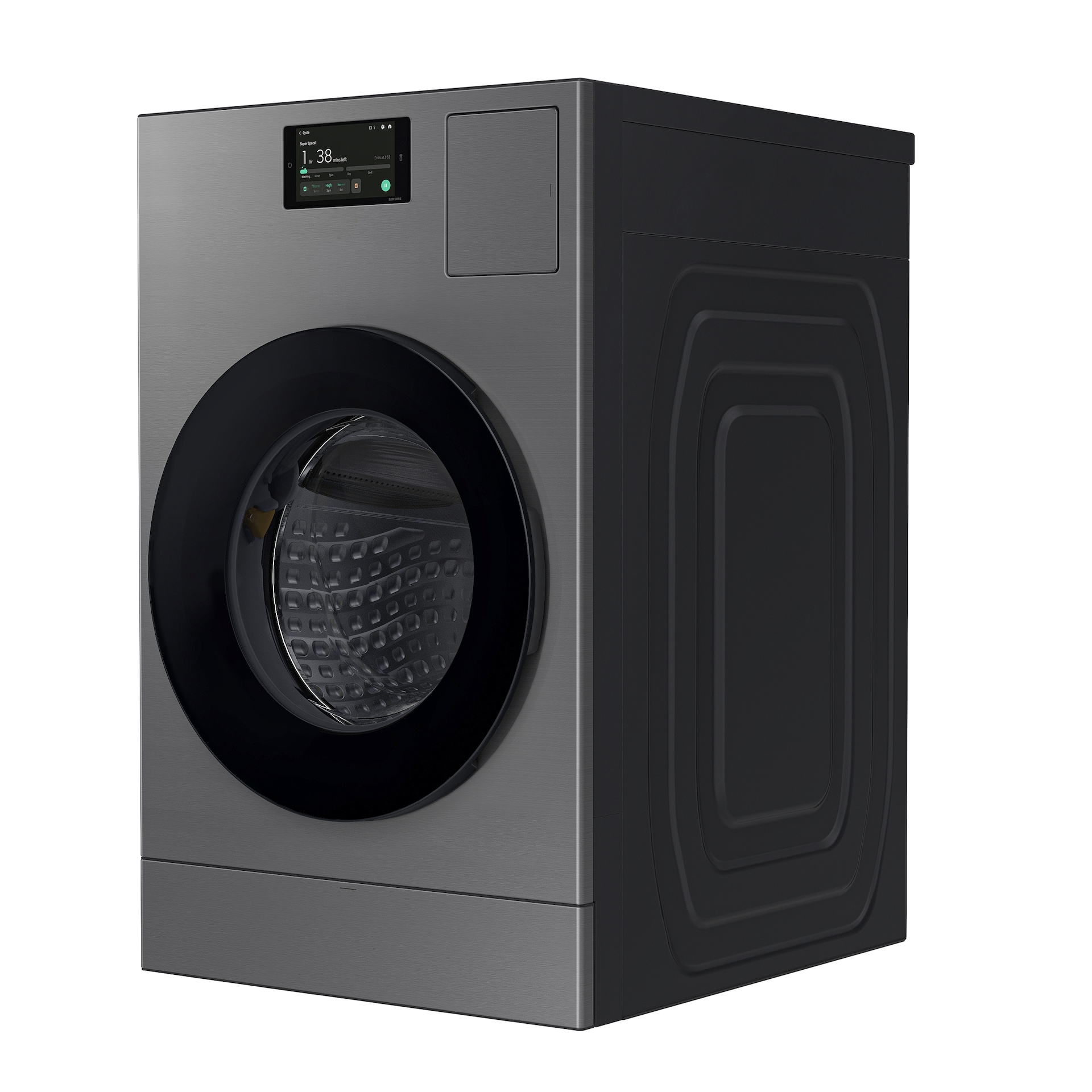 5.3 cu. ft. Bespoke AI Laundry Ventless Heat Pump Dryer Combo™ All-in-One Ultra Capacity Washer with AI Home in Dark Steel