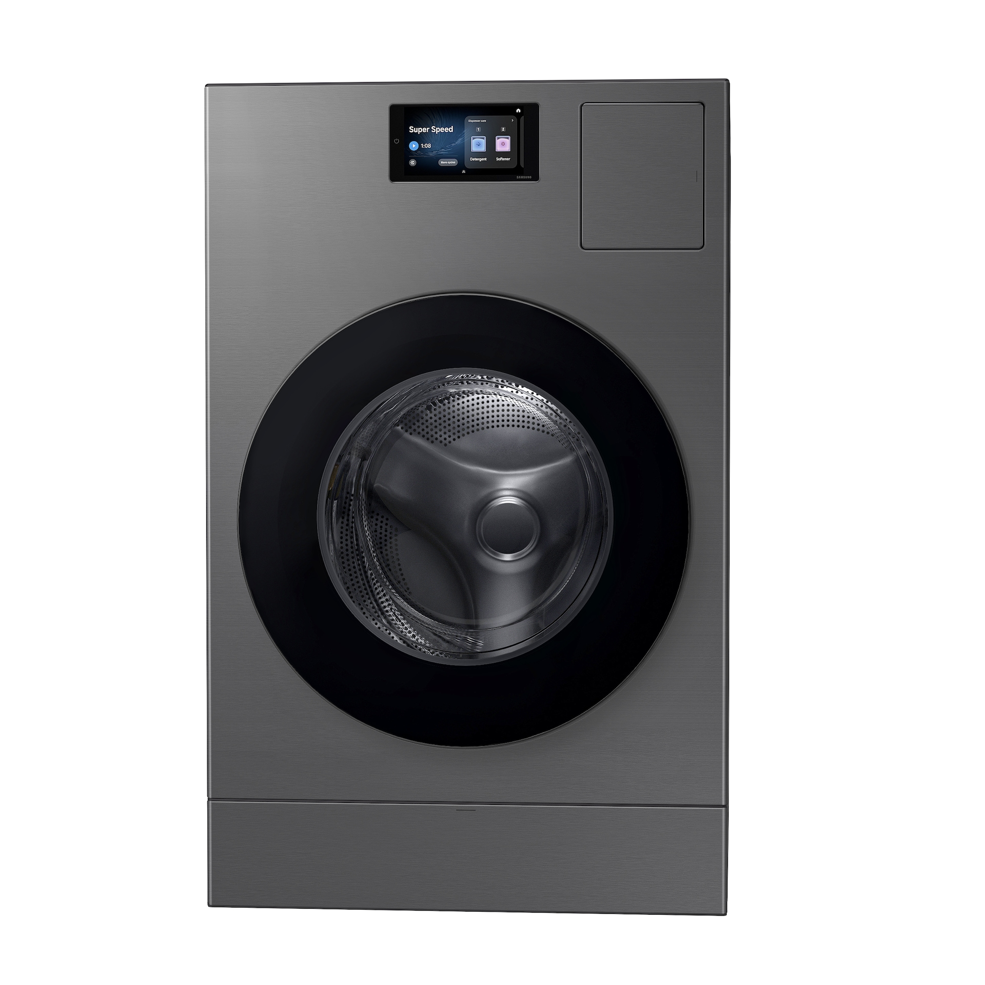 5.3 cu. ft. Bespoke AI Laundry Vented Combo™ All-in-One Ultra Capacity Washer and Electric Dryer with AI Home in Dark Steel