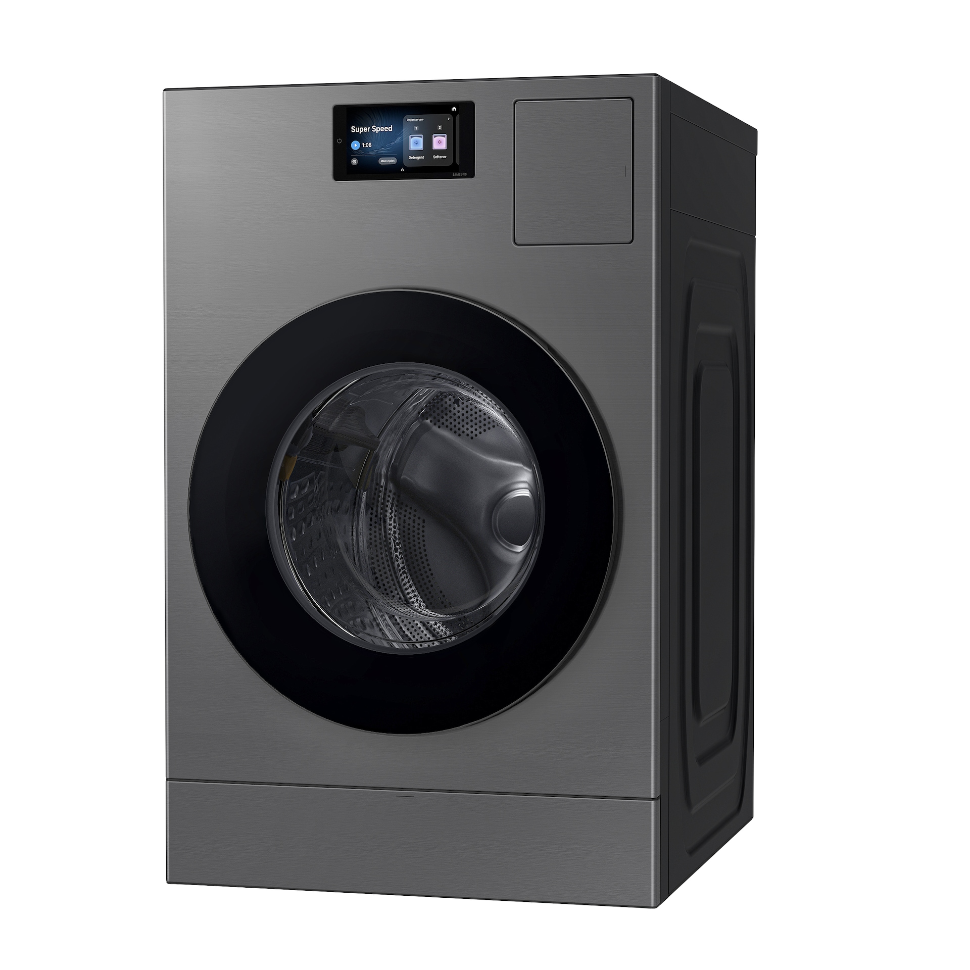 5.3 cu. ft. Bespoke AI Laundry Vented Combo™ All-in-One Ultra Capacity Washer and Electric Dryer with AI Home in Dark Steel