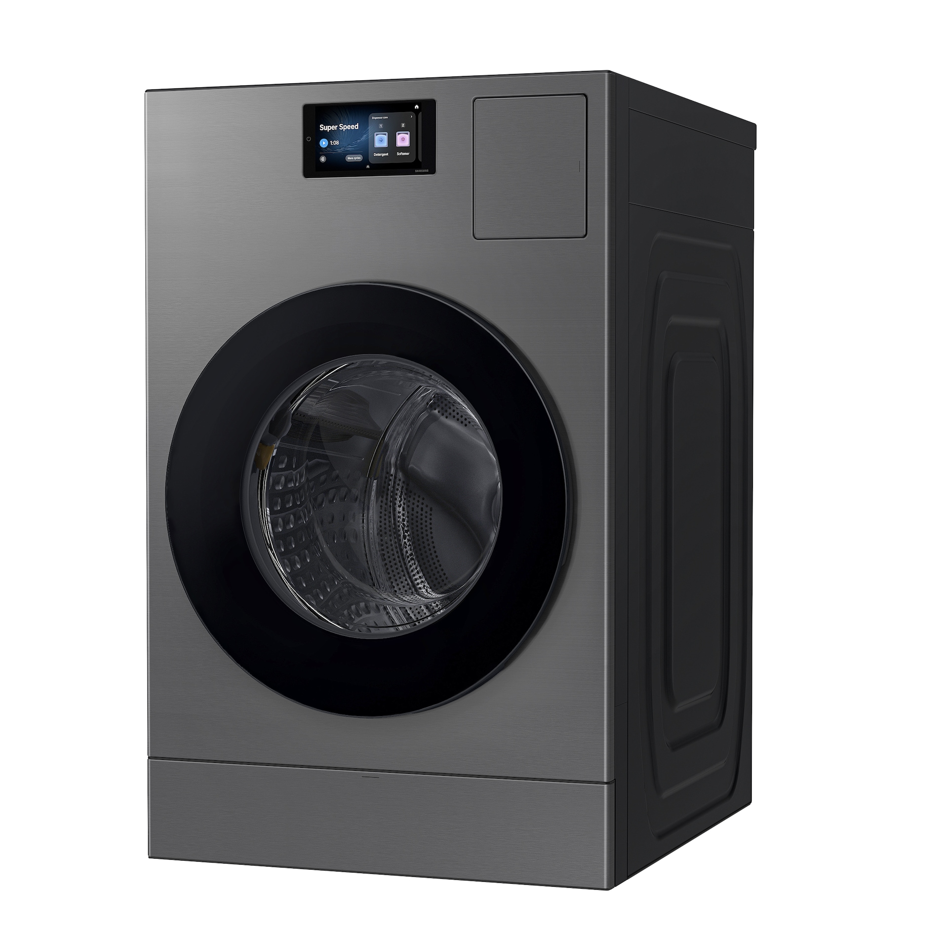 5.3 cu. ft. Bespoke AI Laundry Vented Combo™ All-in-One Ultra Capacity Washer and Electric Dryer with AI Home in Dark Steel