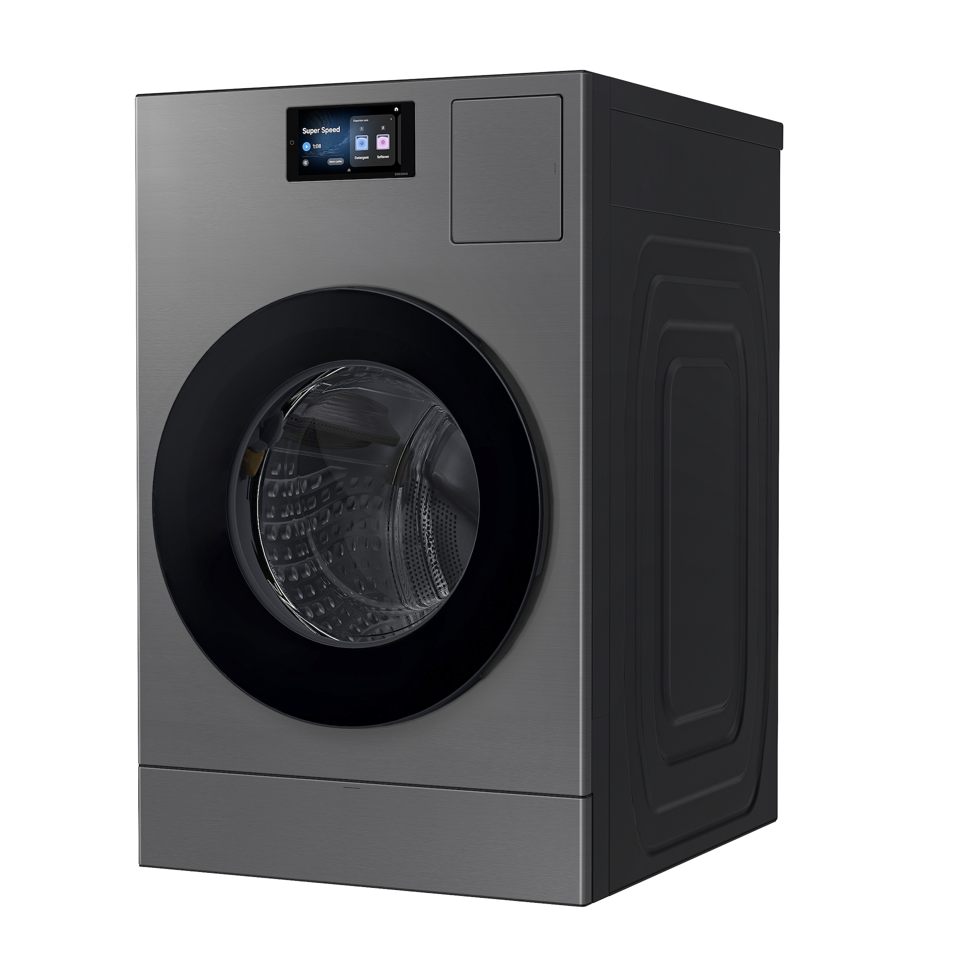 5.3 cu. ft. Bespoke AI Laundry Vented Combo™ All-in-One Ultra Capacity Washer and Electric Dryer with AI Home in Dark Steel