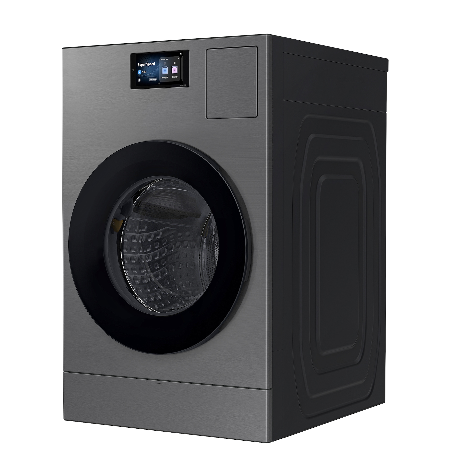5.3 cu. ft. Bespoke AI Laundry Vented Combo™ All-in-One Ultra Capacity Washer and Electric Dryer with AI Home in Dark Steel