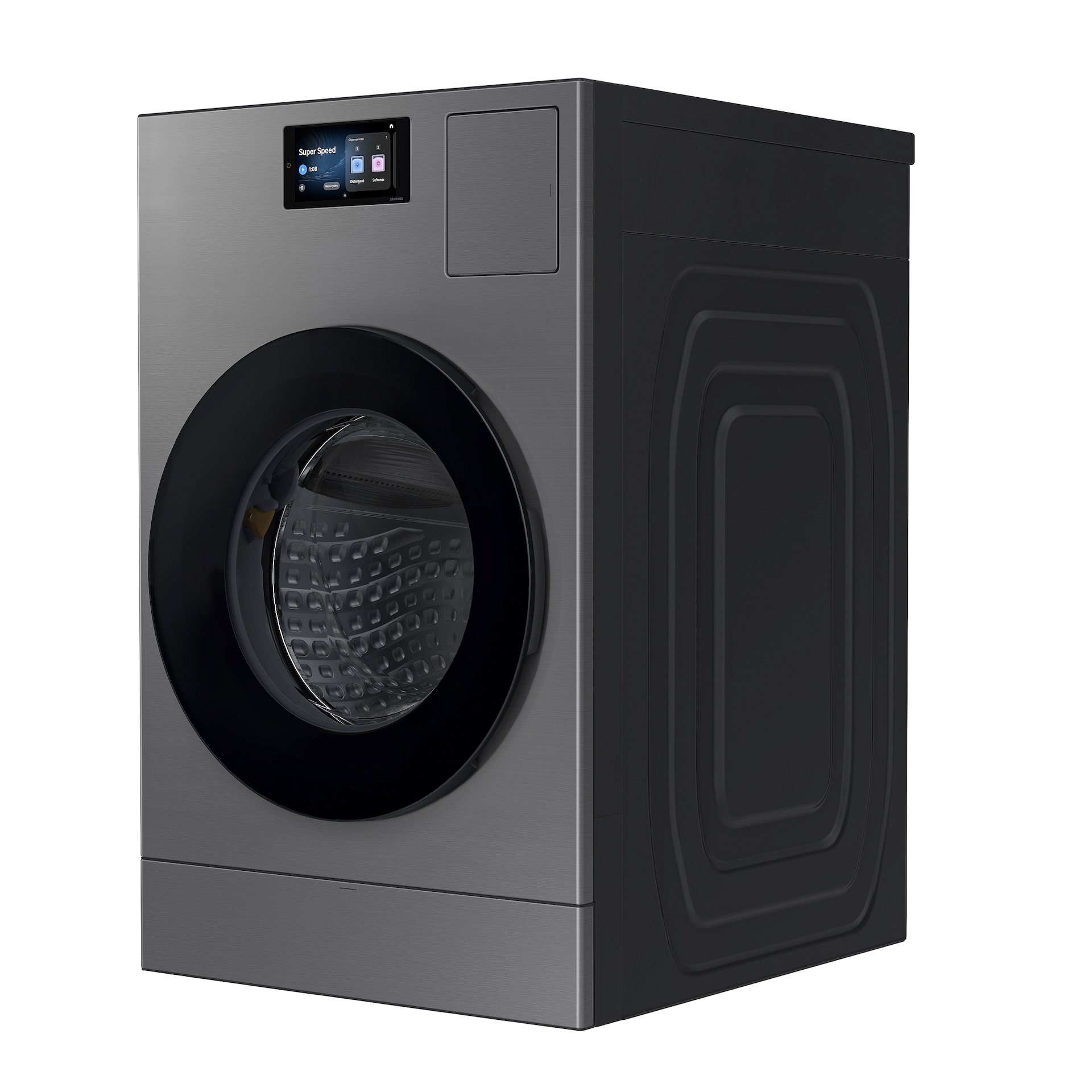 5.3 cu. ft. Bespoke AI Laundry Vented Combo™ All-in-One Ultra Capacity Washer and Electric Dryer with AI Home in Dark Steel