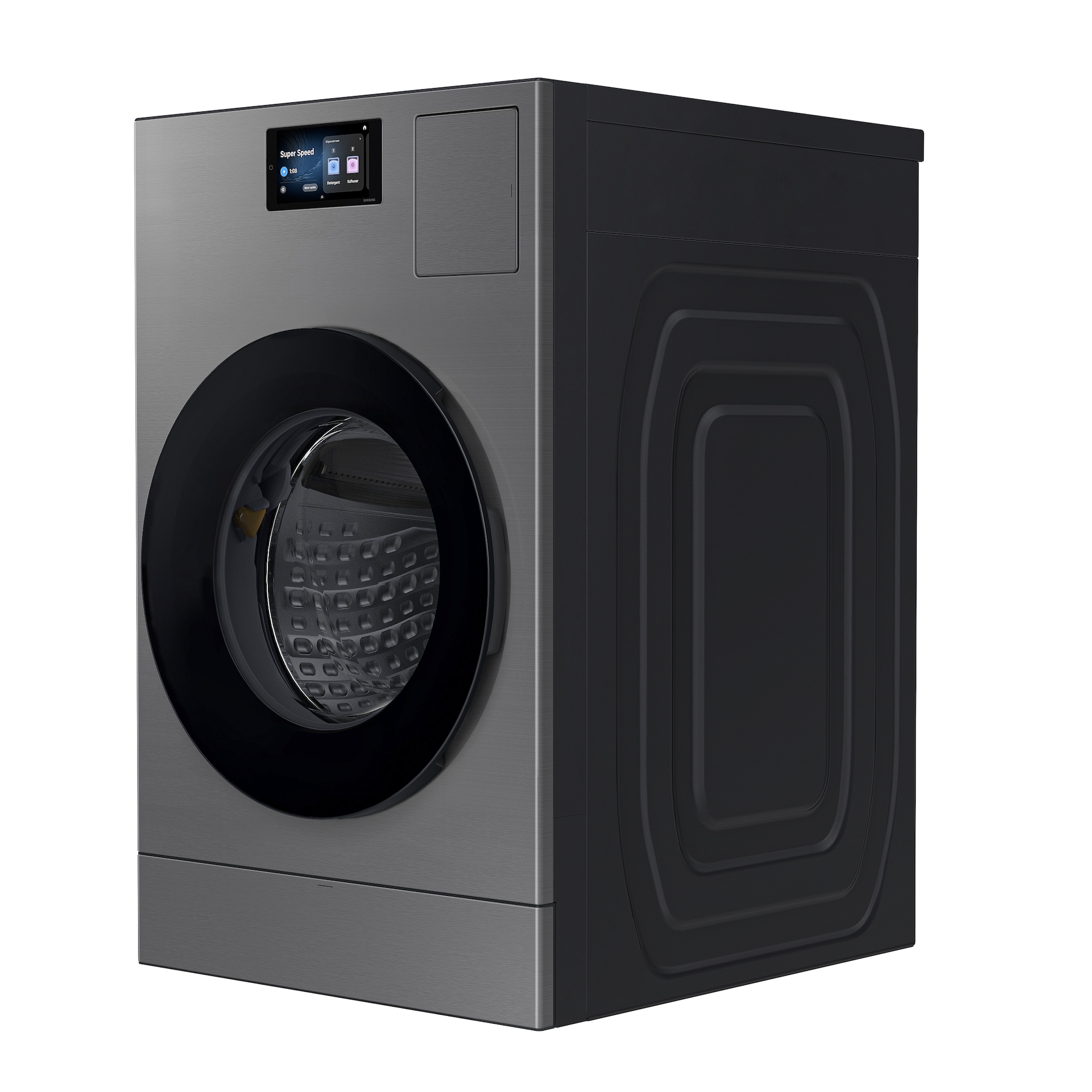 5.3 cu. ft. Bespoke AI Laundry Vented Combo™ All-in-One Ultra Capacity Washer and Electric Dryer with AI Home in Dark Steel