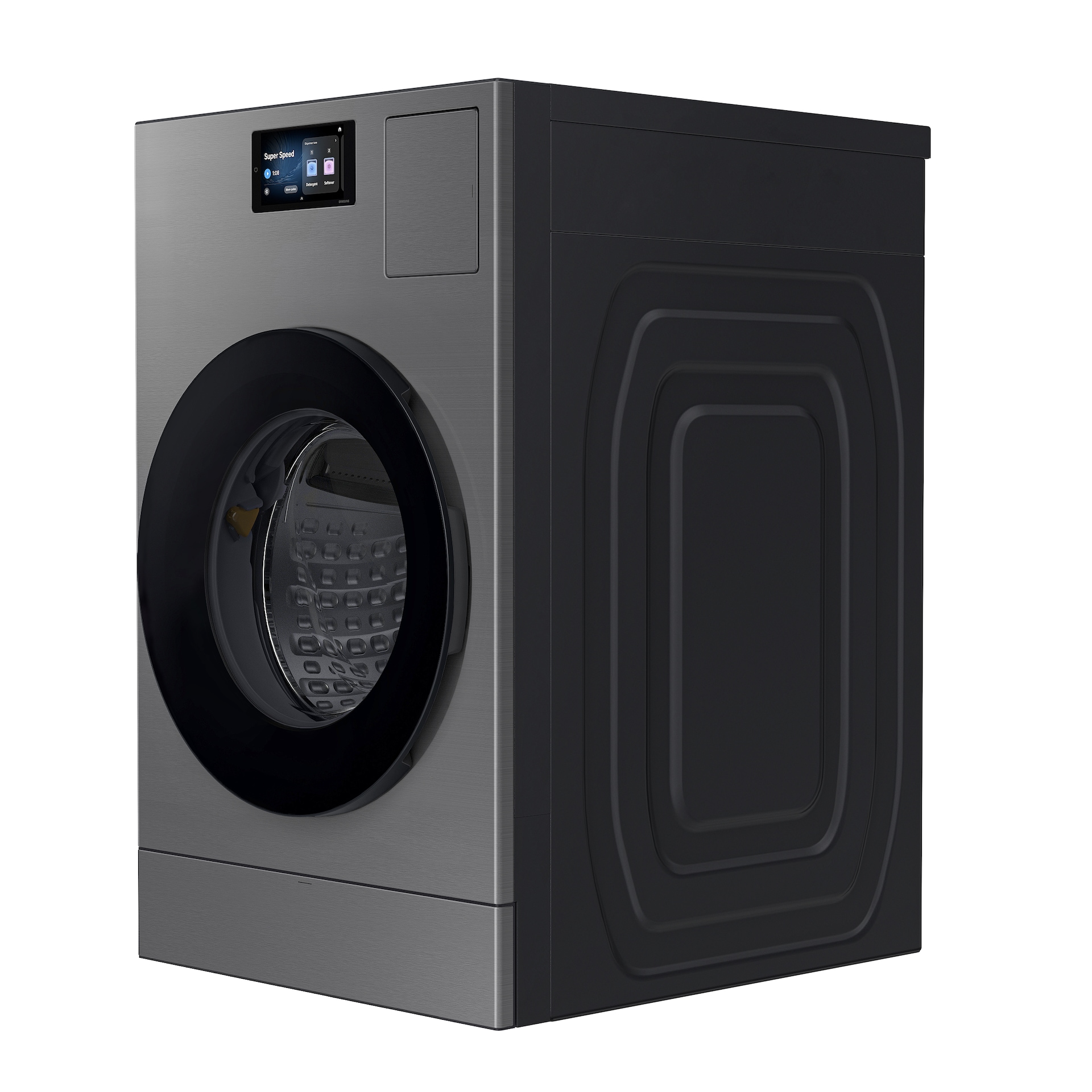 5.3 cu. ft. Bespoke AI Laundry Vented Combo™ All-in-One Ultra Capacity Washer and Electric Dryer with AI Home in Dark Steel